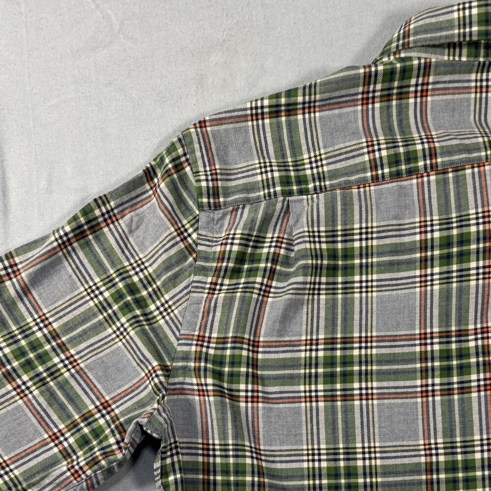 Southern Tide Men’s Classic Fit Button Down Shirt Medium Green Plaid Cotton - Picture 14 of 15